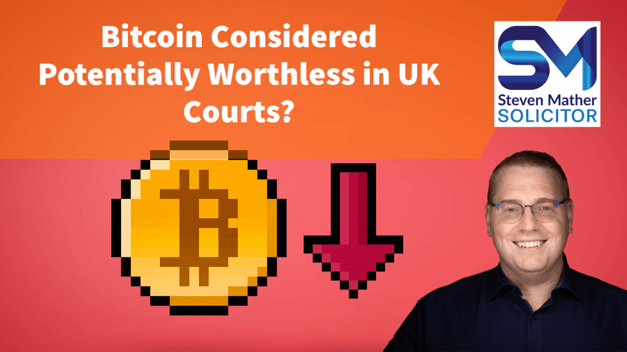 Can Bitcoin Be Used As Security For Costs In English Law Court Proceedings?  | Steven Mather Solicitor