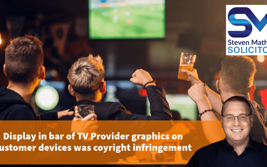 Can a pub/bar use a customer’s Sky Go/Now TV/Discovery+ login to stream football matches?