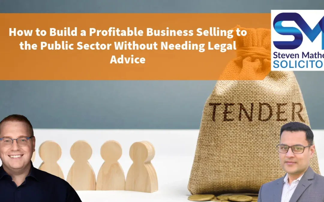 How to Build a Profitable Business Selling to the Public Sector Without Needing Legal Advice