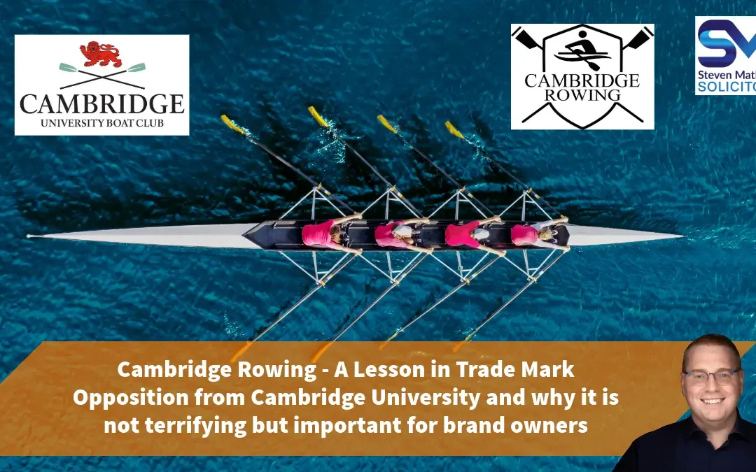 When Cambridge Rowing met Cambridge University  – a trade mark dispute explained