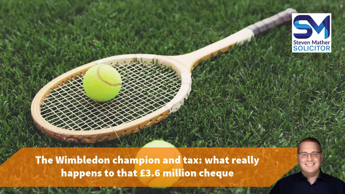 Wimbledon and tax – how much do players actually end up with.
